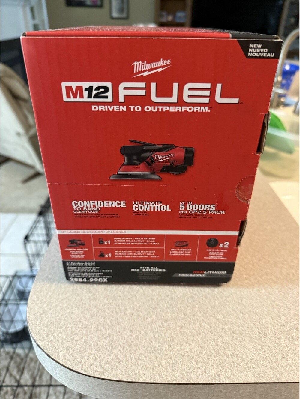 Milwaukee Tool M12 FUEL 3/32 Inch Orbit 6 Inch Lithium-Ion Brushless Cordless